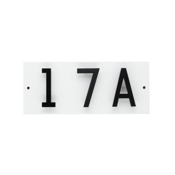 Address numbers