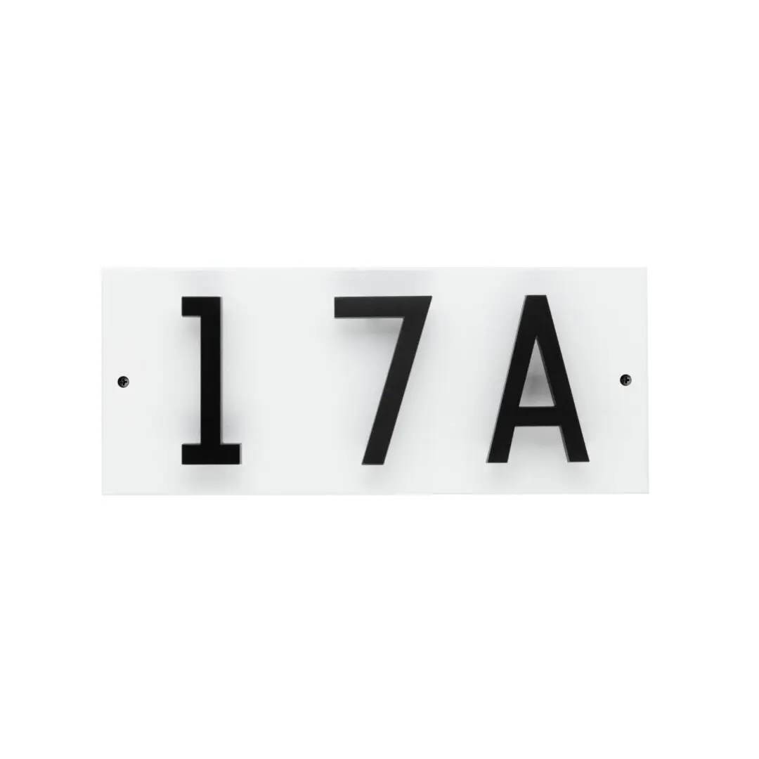 Address numbers